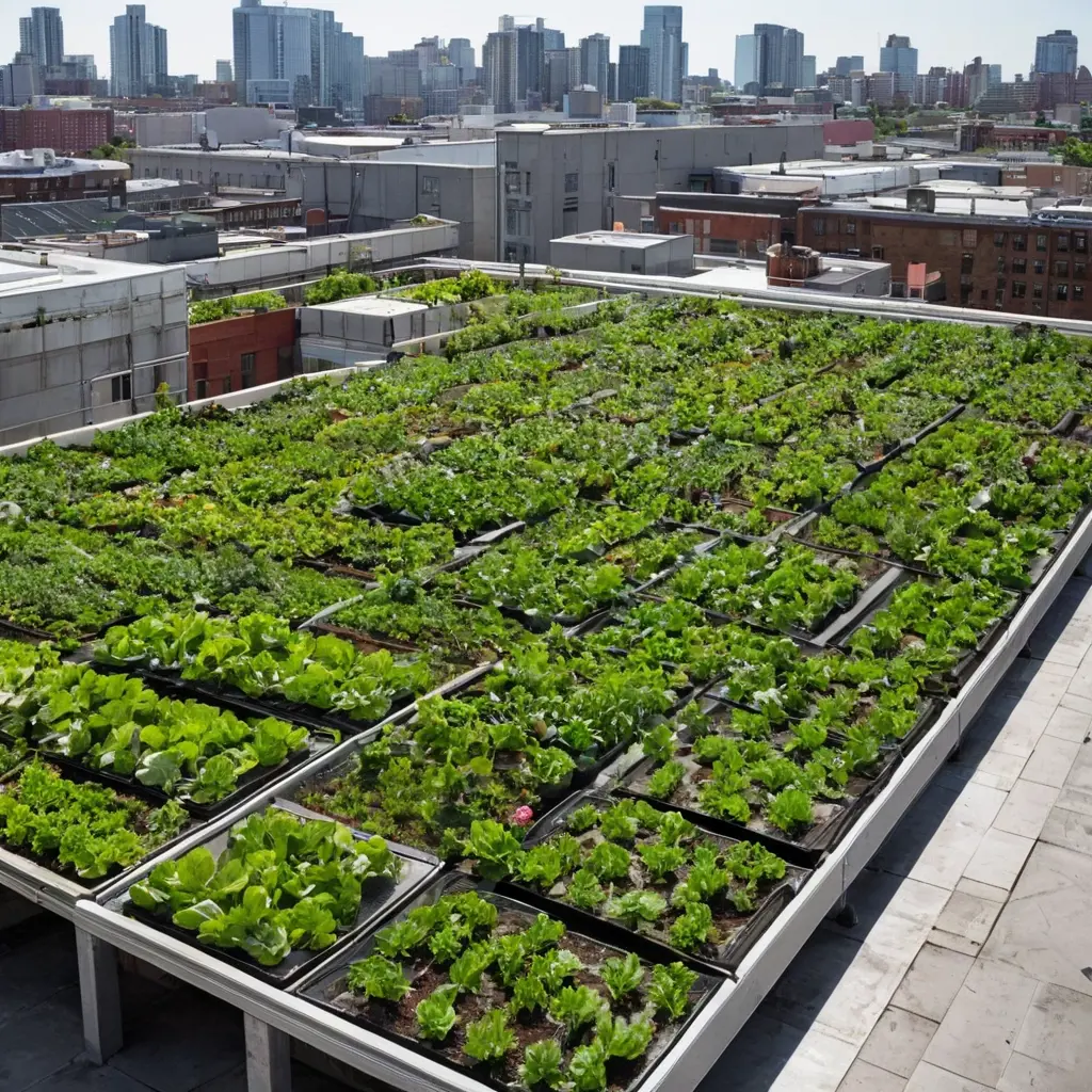 Экспериментальные городские фермы на крышах: как они помогают бороться с городским эффектом острова тепла и уменьшают углеродный след.