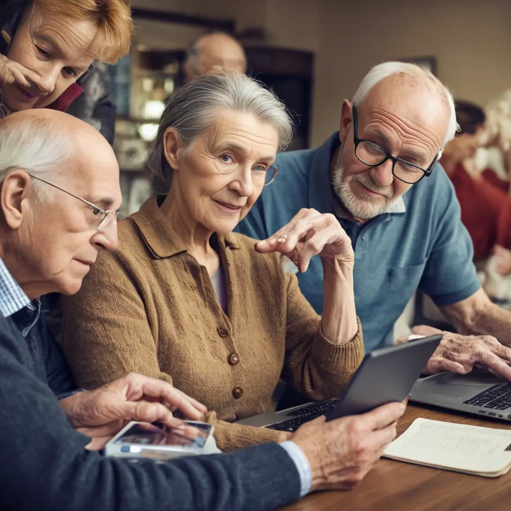 Влияние цифровых технологий на межпоколенческие отношения: как соцсети меняют восприятие и поддержку среди молодого и пожилого населения.