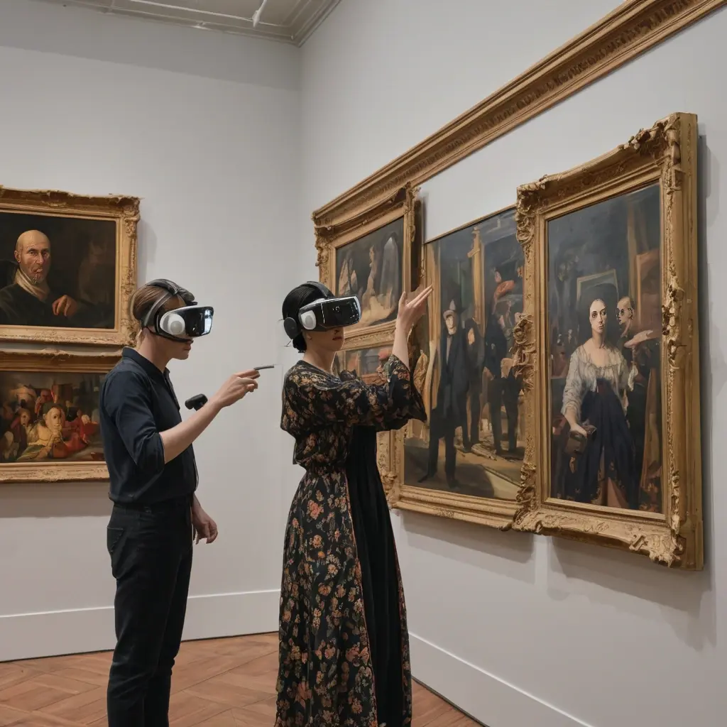 Исследование влияния цифровых технологий на традиционное искусство: как VR и AR меняют восприятие выставок и театра.